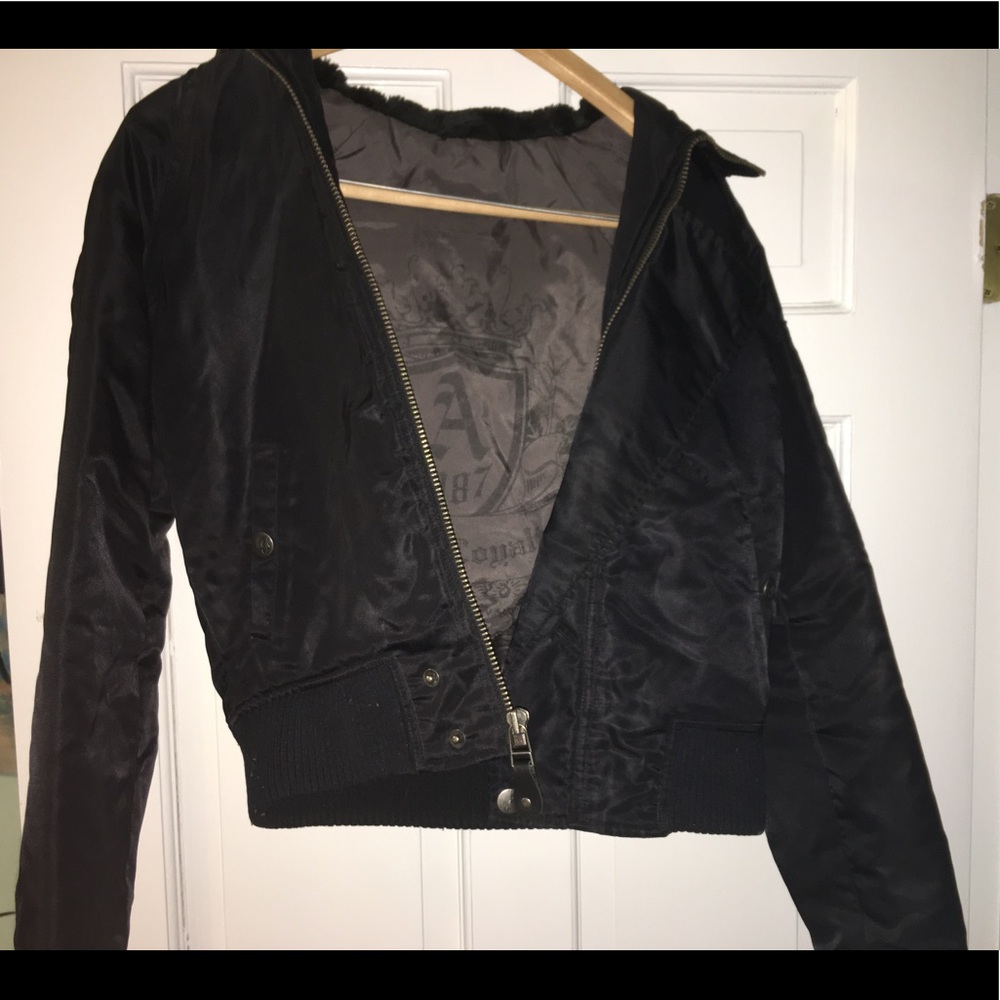 Sleek Aeropostale jacket with hood